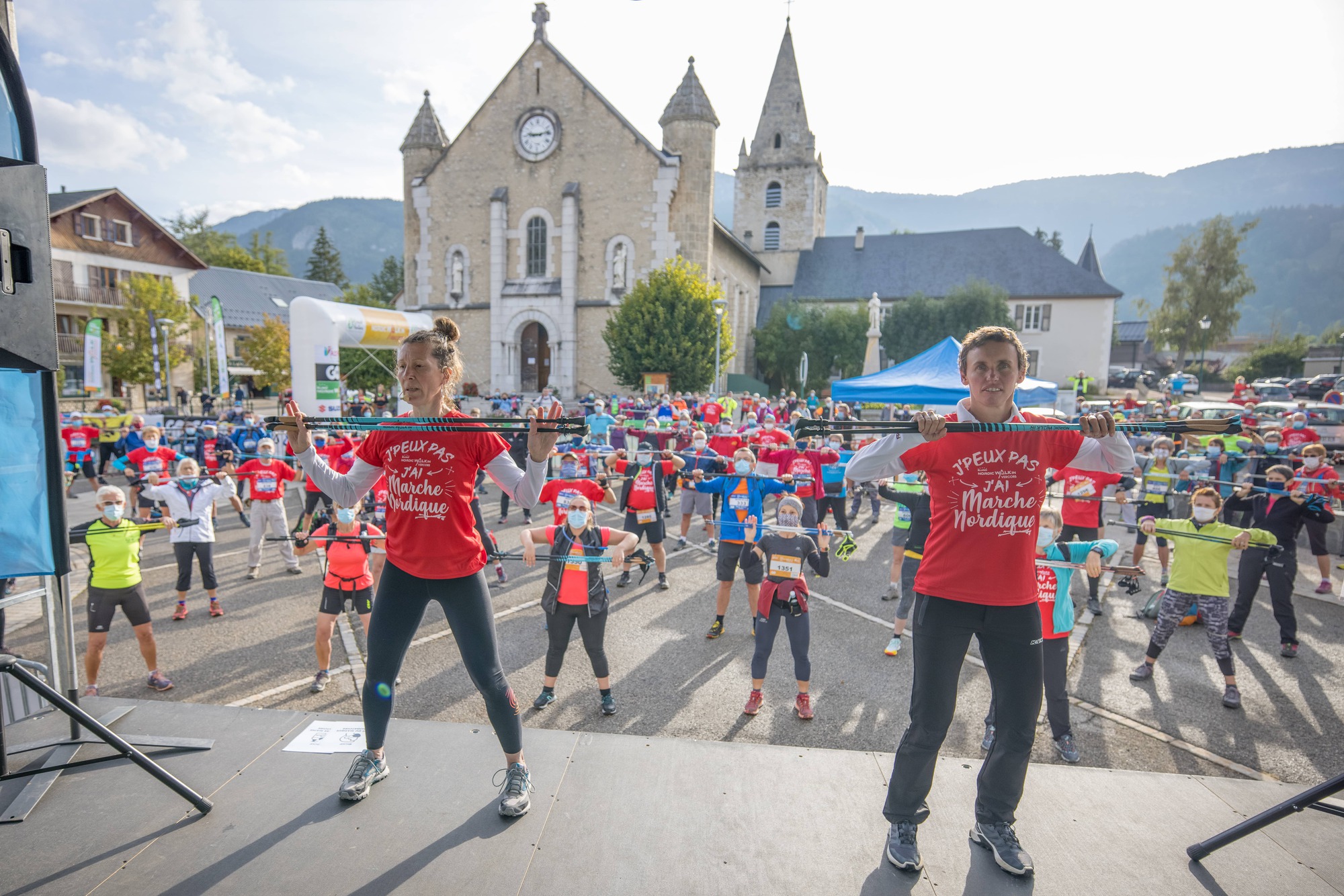 Photo 1 20 sept échauffement à Lans en Vercors 13 km